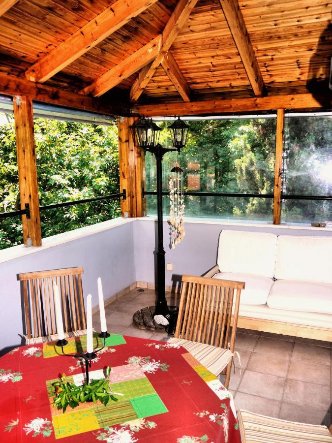 Steinturm Mit Dach-Terrasse Zwischen Fluss, Meer Und Gebirge- Spiti Pirgos Paralia Sergoulas Exterior photo